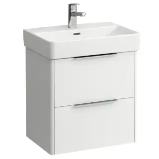 Laufen Pro Тумба с раковиной 52x36x53см., подвесная, 2 ящика, цвет: белый матовый