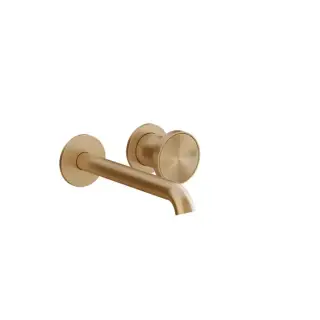 Gessi Origini Смеситель для раковины встраиваемый с изливом, цвет: Warm Bronze Br. PVD