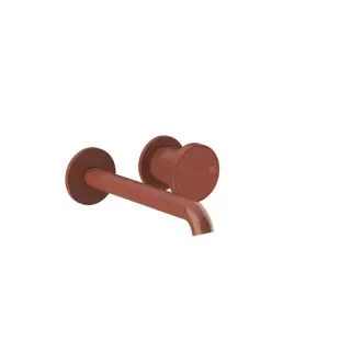 Gessi Origini Смеситель для раковины встраиваемый с изливом, цвет: Glossy Coral