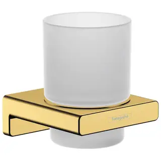 Hansgrohe AddStoris Стакан для зубных щеток, цвет: полированное золото