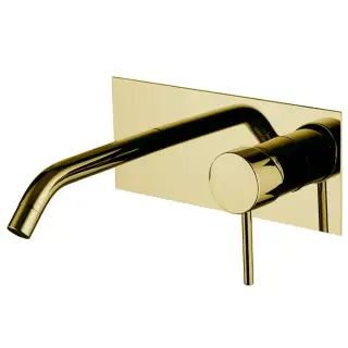 Fima Carlo Frattini Spillo Up Cмеситель для раковины, встраиваемый, излив: 15см., цвет: золото