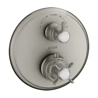 Axor Montreux Смеситель для ванны, встраиваемый,  термостатический, цвет: сталь