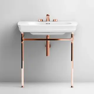 Artceram Civitas Металическая структура Quadra 55х44хh80,5см, напольная, цвет: розовое золото