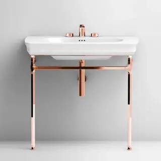 Artceram Civitas Металическая структура Quadra 76х44хh80,5см, напольная, цвет: розовое золото