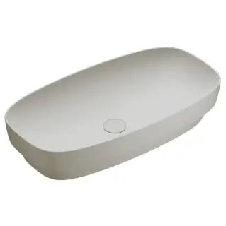 Catalano Alvea Раковина 75x40см встраиваемая, без отв., цвет: Cemento Satinato