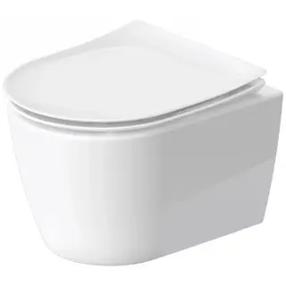 Duravit Soleil by Starck Унитаз 37х48см., подвесной, безободковый, Wei&szlig; Hochglanz, HyG, цвет: белый