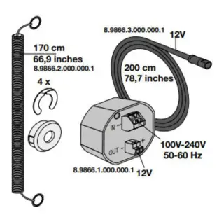 Laufen Pro Монтажный комплект для электронной панели