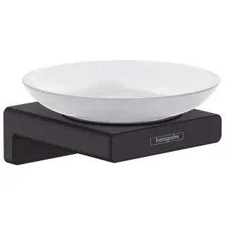 Hansgrohe AddStoris Мыльница, цвет: черный матовый