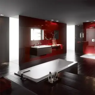 Bette One Ванна с шумоизоляцией пристенная, 170х75х42см., BetteGlasur&reg; Plus, цвет: белый