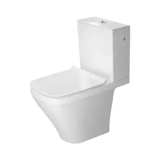 Duravit DuraStyle Унитаз моноблок 37х63см., слив в стену, цвет: белый