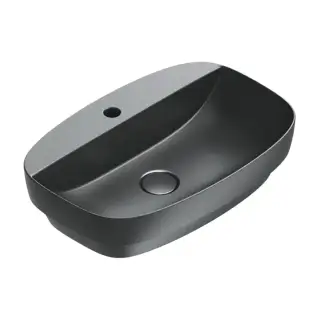 Catalano Alvea Раковина 60x40см встраиваемая, с 1 отв., цвет: черный матовый