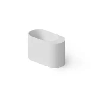 Dea Design Washbasins Раковина 45х22х28см., накладная, без отв., Solid Surface, цвет: White №18