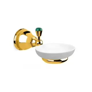 Nicolazzi Teide Chic Мыльница подвесная, цвет: золото