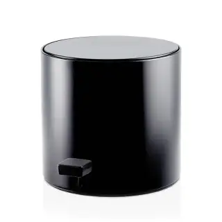 Decor Walther All in Корзина для белья, напольная, цвет: черный матовый