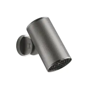 Gessi 316 Diamantato Верхний душ &Oslash;7.9см., с настенным креплением, тропический ливень, цвет: Steel Brushed