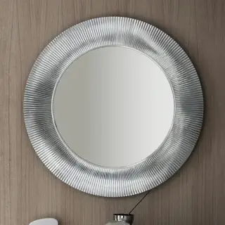 Laufen Kartell Зеркало круглое d=78см, настенное, без подсветки, цвет: серебряный