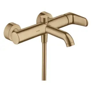 Axor Citterio M Смеситель для ванны, настенный, цвет: шлифованная бронза