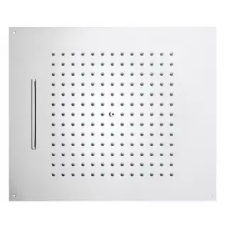 BOSSINI DREAM/2 Верхний душ 570 x 470 мм, 2 режима (дождь, каскад), цвет: белый матовый