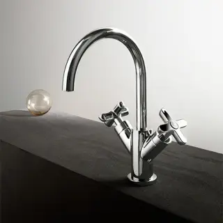 Fantini Icona Classic Смеситель для раковины, 1 отверстие, цвет: хром