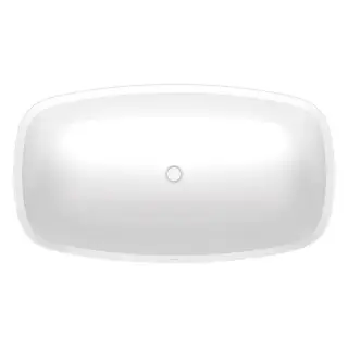 Duravit Aurena Ванна свободностоящая 160x90см., из материала DuroCast Plus, ,цвет: белый матовый
