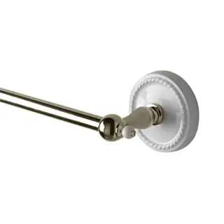 Devon&Devon Dorothy Полотенцедержатель 61см, подвесной, цвет: белый/никель блестящий