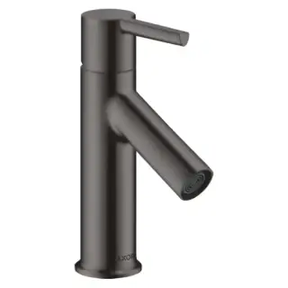 Axor Starck Смеситель для раковины 80, на 1 отв., с донным клапаном, цвет: шлифованный черный хром