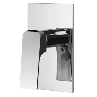 Fima Carlo Frattini Fit F3389X1CR Однорычажный смеситель для ванны и душа, на 1 источник, встраиваемый, цвет: хром