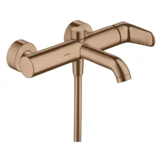 Axor Citterio M Смеситель для ванны, настенный, шлифованное красное золото