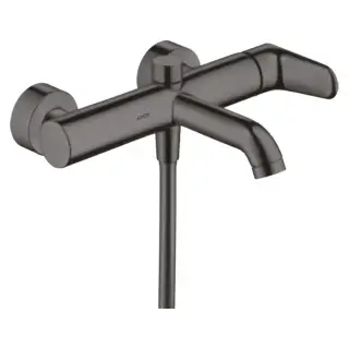 Axor Citterio M Смеситель для ванны, настенный, шлифованный черный хром