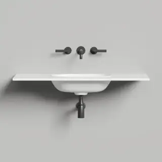 Salini Onda Plus Essentials Раковина 100х50х14см., подвесная, 1 отв., цвет: белый матовый