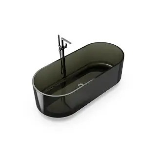 Knief Ellipse shape Ванна отдельностоящая 170x75x56см., из полимерного материала, цвет: Turmalin # 020