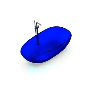 Knief EGG Shape Ванна отдельностоящая 170x85x54см., из полимерного материала, цвет: Marine blue # XXX