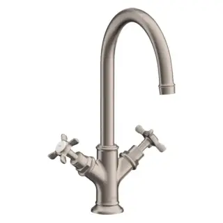 Axor Montreux Смеситель для раковины, для 1 отв., цвет: сталь