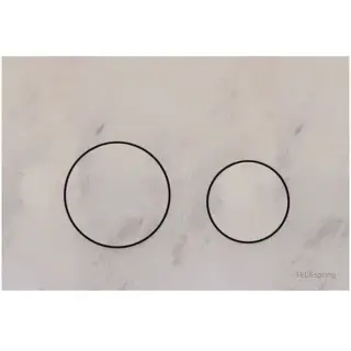 TECEspring Панель смыва для унитаза, из искусственного камня, плоская, цвет: песочно-бежевый