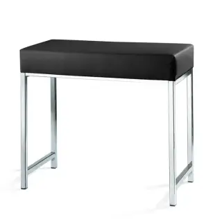 Decor Walther DW 66 Скамья 60x30x52см, напольная, цвет: хром / черный