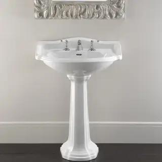 Devon&Devon Oxford Раковина 65х50 см, 1 отв., на пьедестале, цвет: белый