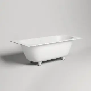 Salini Ornella Axis 170 Ванна встраиваемая,170х70х60cм., прямоугольная ,материал: S-Stone, цвет: белый матовый