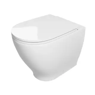 Kerasan Aquatech Унитаз напольный 55х36см, с крепежом, цвет: белый