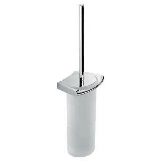 Colombo Land Туалетный ёрш, подвесной, цвет: хром/матовое стекло