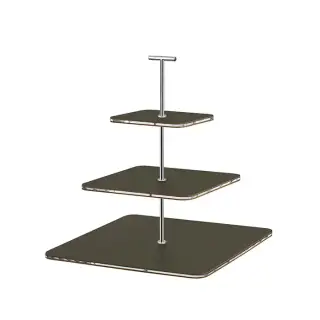 ADJ Сервировочная стойка 30x30xH35см., ручка 