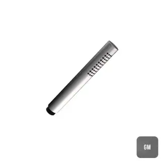 Almar Лейка душевая ручная EasySteel с одним типом струи, цвет: Gun Metal Brushed PVD