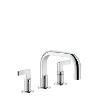 Gessi Inciso Смеситель для раковины, 3 отв., цвет: хром