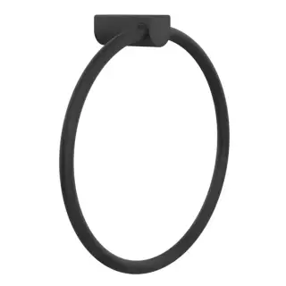 Gessi Rilievo Полотенцедержатель кольцевой 23.7см., подвесной, цвет: nero XL