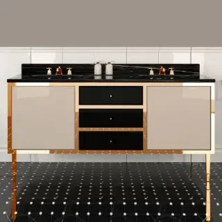 Devon&Devon Jazz 3, Комплект мебели, напольный, Цвет: warm grey/deep black/oro