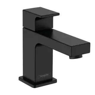 Hansgrohe Vernis Shap Смеситель для раковины, цвет: матовый черный