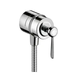 Axor Montreux, Шланговое подсоединение Fixfit Stop, с рычаговой рукояткой, цвет: хром