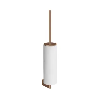 Gessi Origini Туалетный ёршик, подвесной, цвет: белый/Copper Brushed PVD