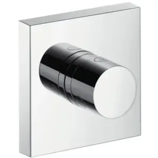 Axor ShowerCollection Запорный/переключающий вентиль Trio/Quattro, внешняя часть 12x12, &frac12;&rsquo;, цвет: хром