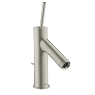 Axor Starck Cмеситель для раковины 70, на 1 отв., с донным клапаном, цвет: сталь