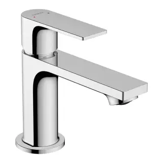 Hansgrohe Rebris E Смеситель для раковины 80, на 1 отв., с донным клапаном, цвет: хром